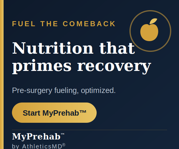 Nutrition — Nutrition that primes recovery